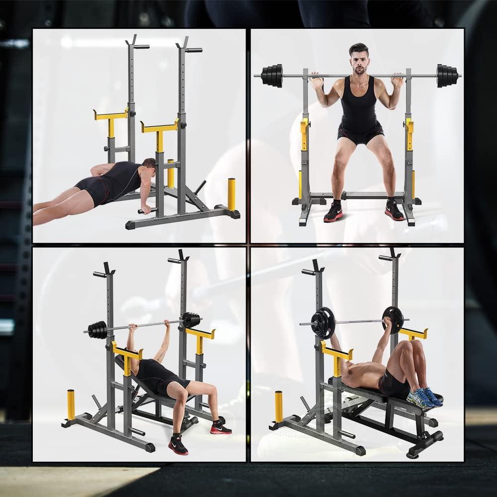 Our Review: K KiNGKANG⁤ 690lb Adjustable Squat Rack