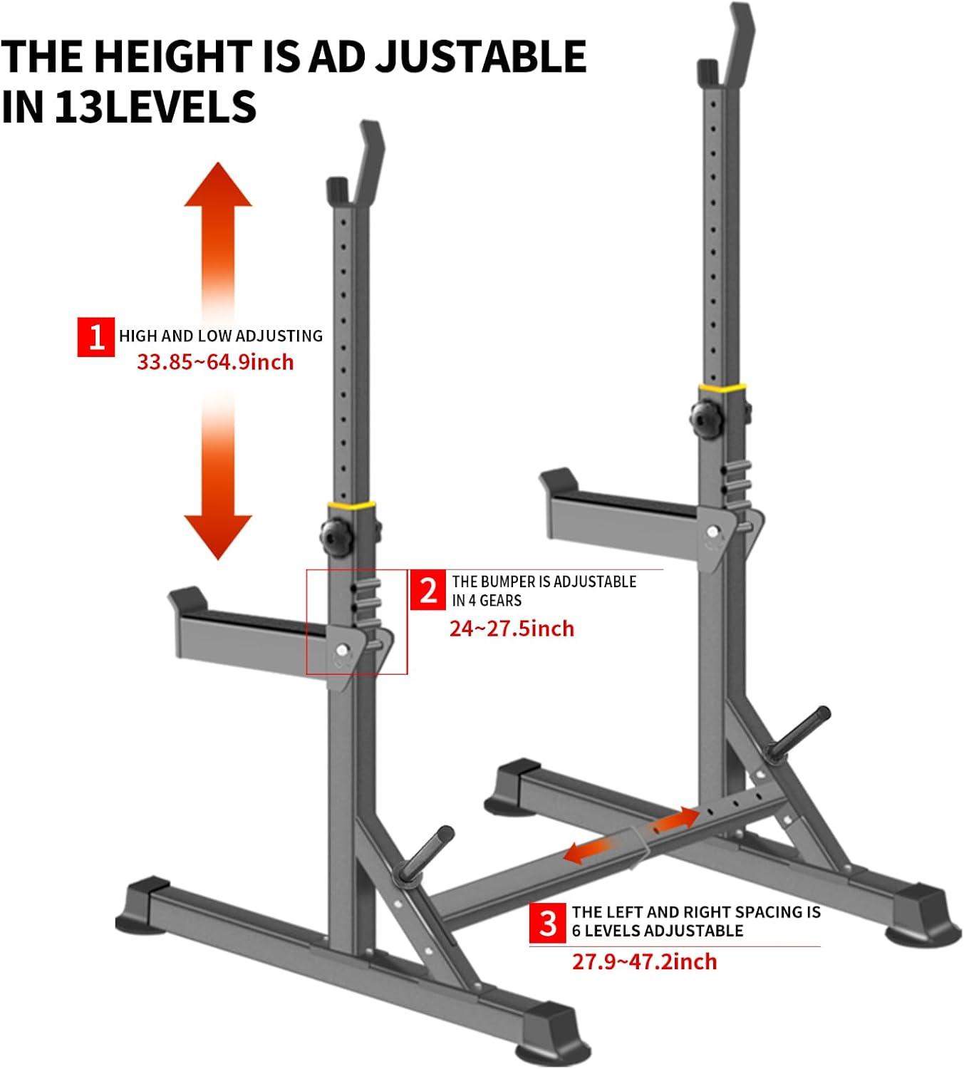 Our‌ Practical Review: Multi-Function Adjustable Squat Rack