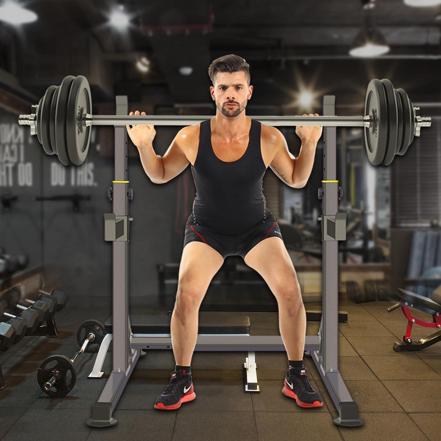 Our Practical Review: Multi-Function Adjustable Squat rack