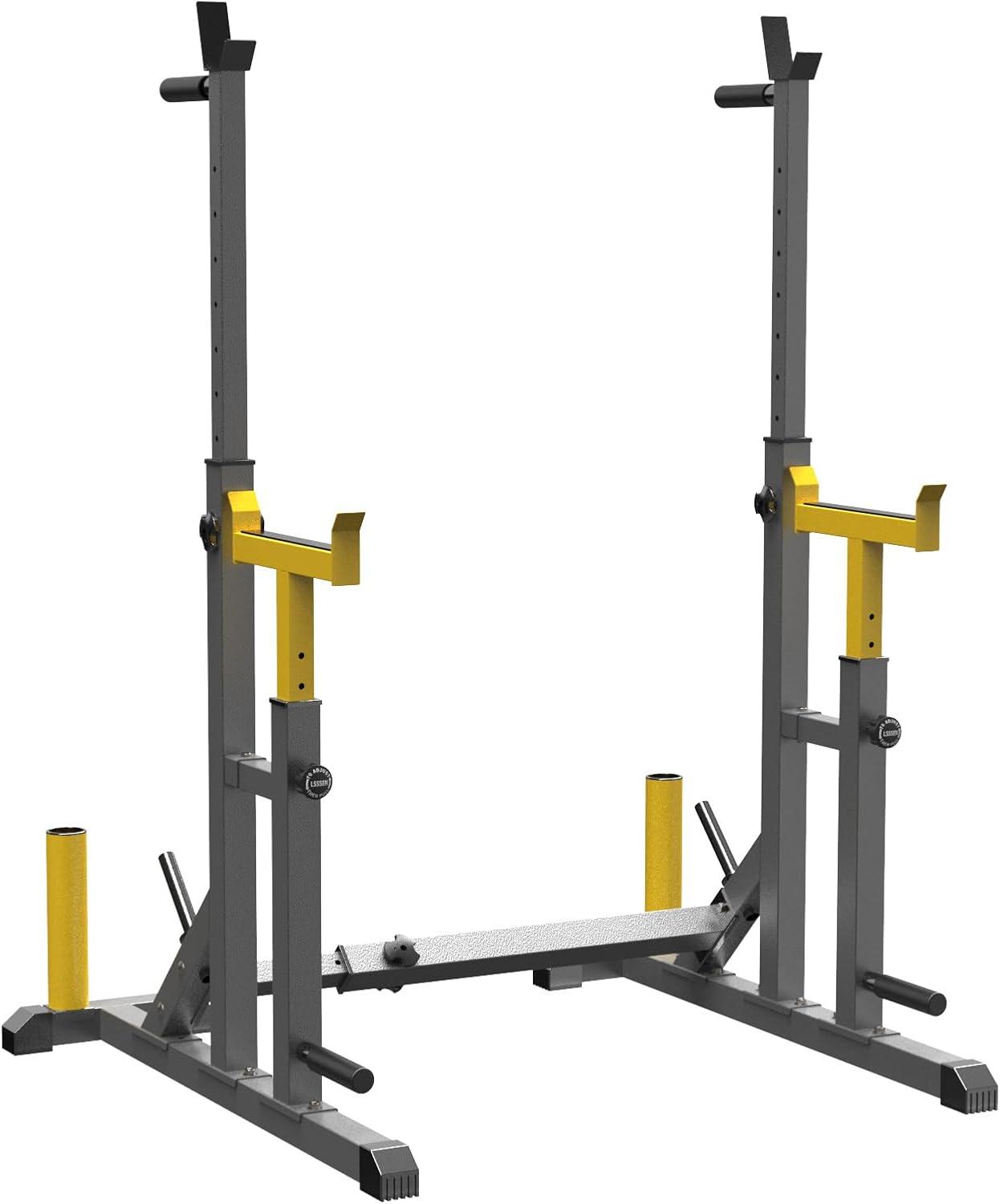 Our Review: K KiNGKANG 690lb Adjustable Squat Rack