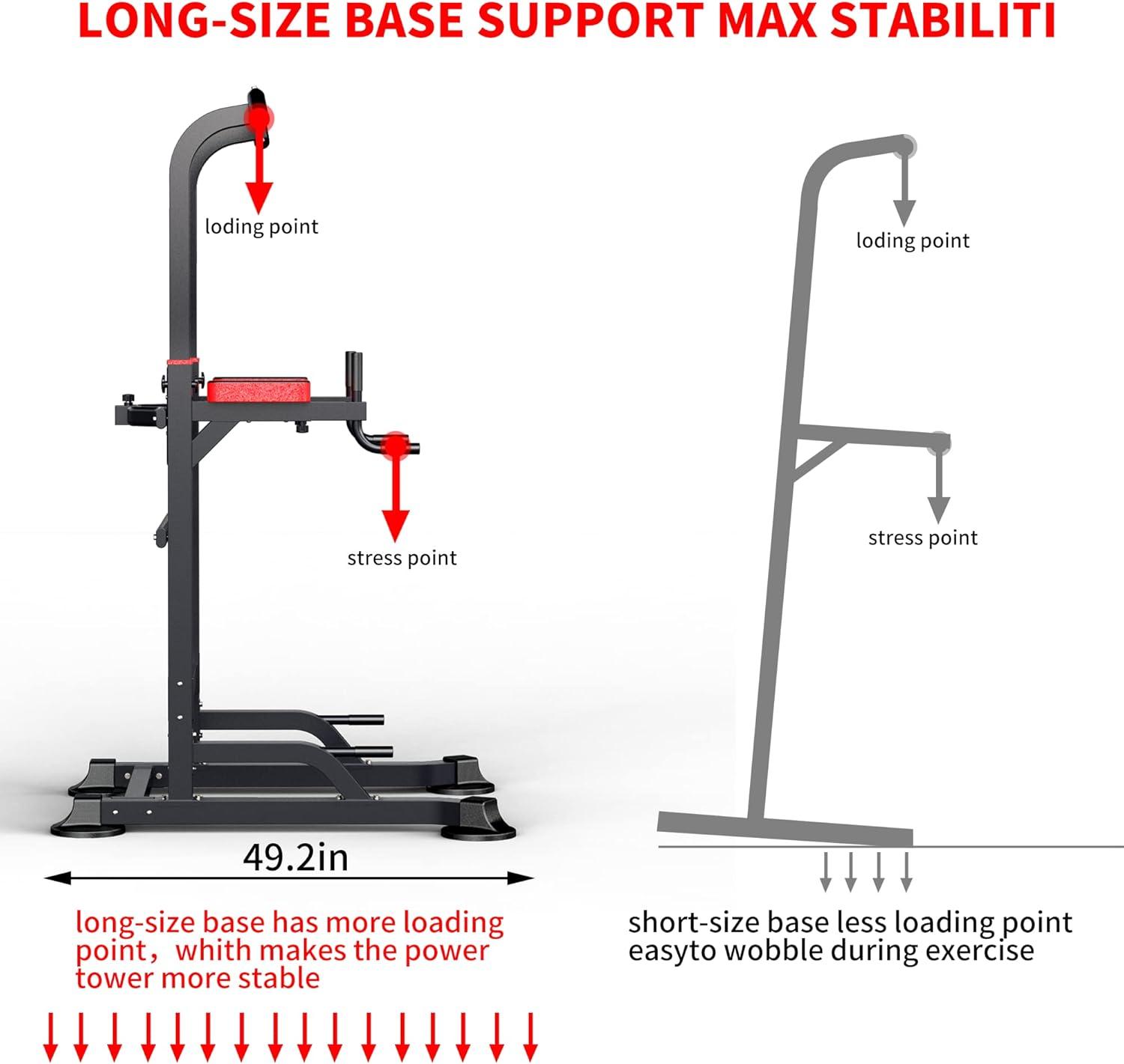 We Built muscle at Home:‍ Power Tower 450lb Test