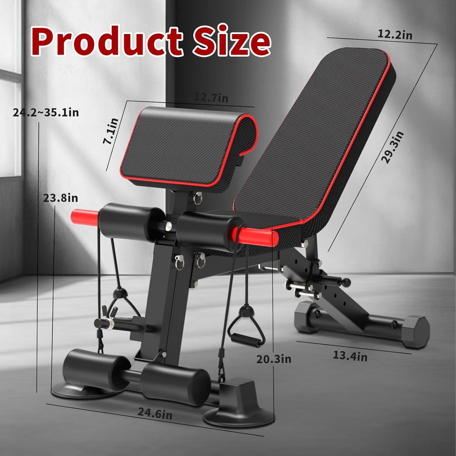 Our 330LB Foldable Bench: Versatile Home Power